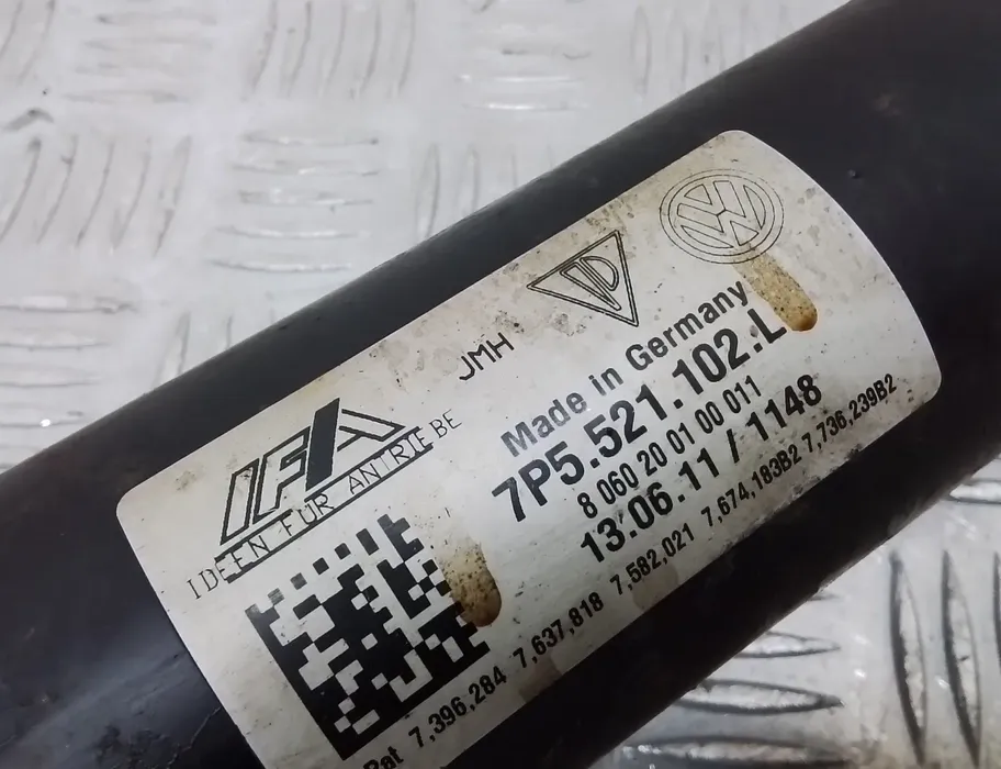 PORSCHE Cayenne 958 (2010-2018) Propshaft 7P5521102L 25581309