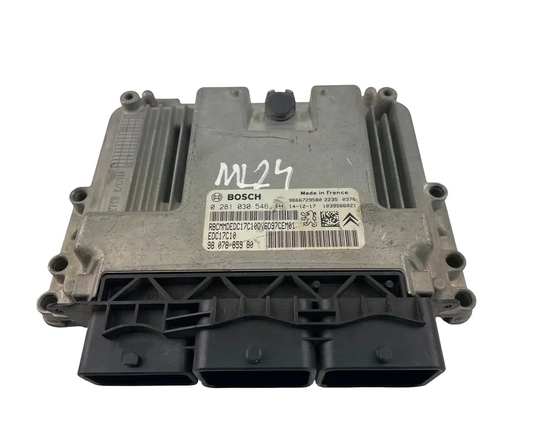 PEUGEOT 308 T7 (2007-2015) Unidad de control del motor ECU 9807885980,0281030546 33768209