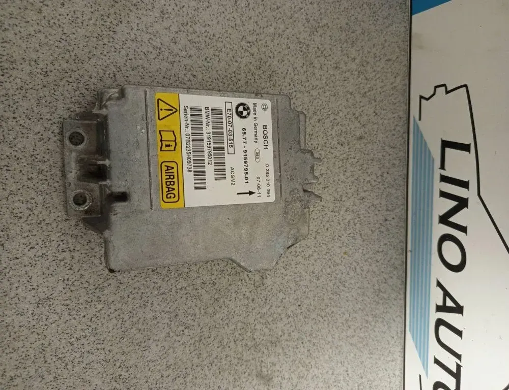BMW X5 E70 (2006-2013) Unidad de control SRS 9159795,0285010094 33760193