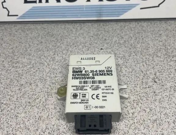 BMW 3 Series E46 (1997-2006) Immobiliser control unit 61356905669 33763661