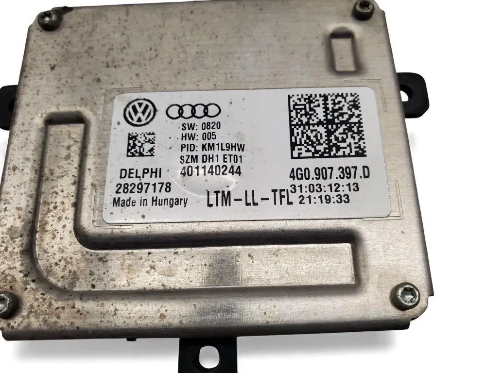 AUDI A6 C6/4F (2004-2011) Xenon Light Control Unit 4G0907397D 33491465