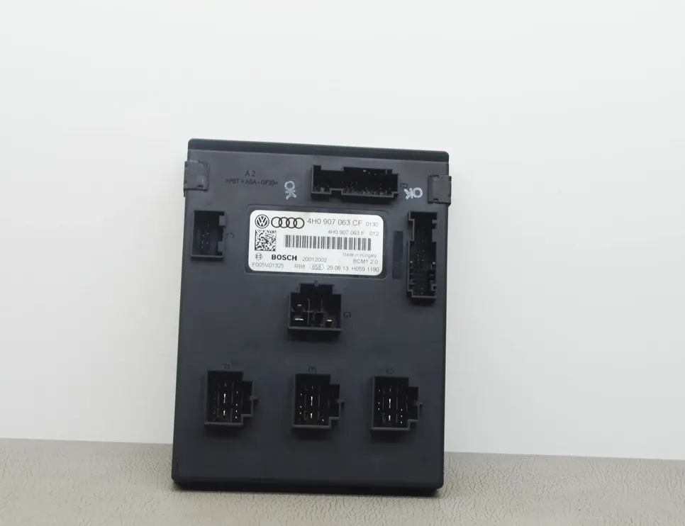 AUDI A6 C7/4G (2010-2020) Unidad de control de confort 4H0907063CF 10892438