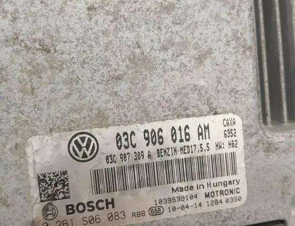 VOLKSWAGEN Golf 6 generation (2008-2015) Engine Control Unit ECU 03C907309A,03C906016AM,0261S06083 35417760