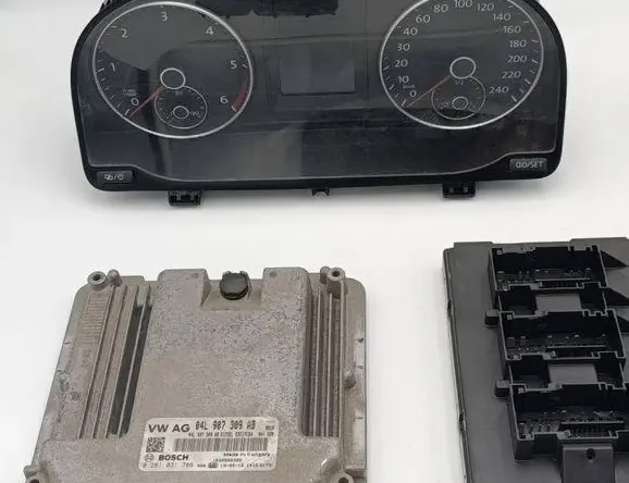 VOLKSWAGEN Caddy 4 generation (2015-2020) Engine ECU Set 04L907309AB 33261351