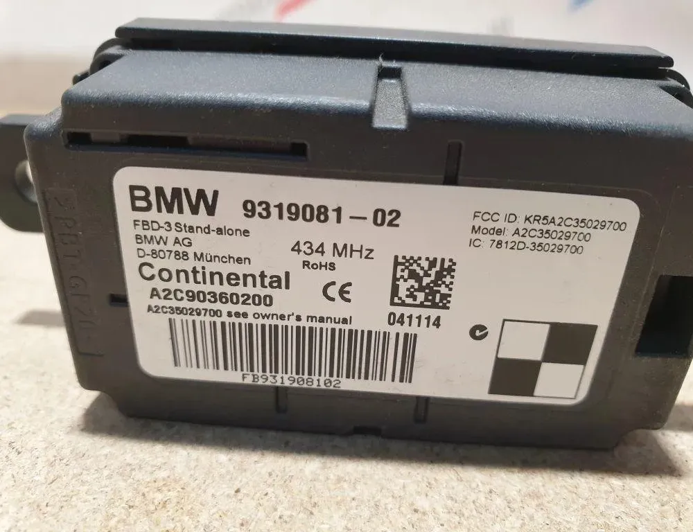 BMW i3 I01 (2013-2024) Otras unidades de control 7928663,9319081 32245906