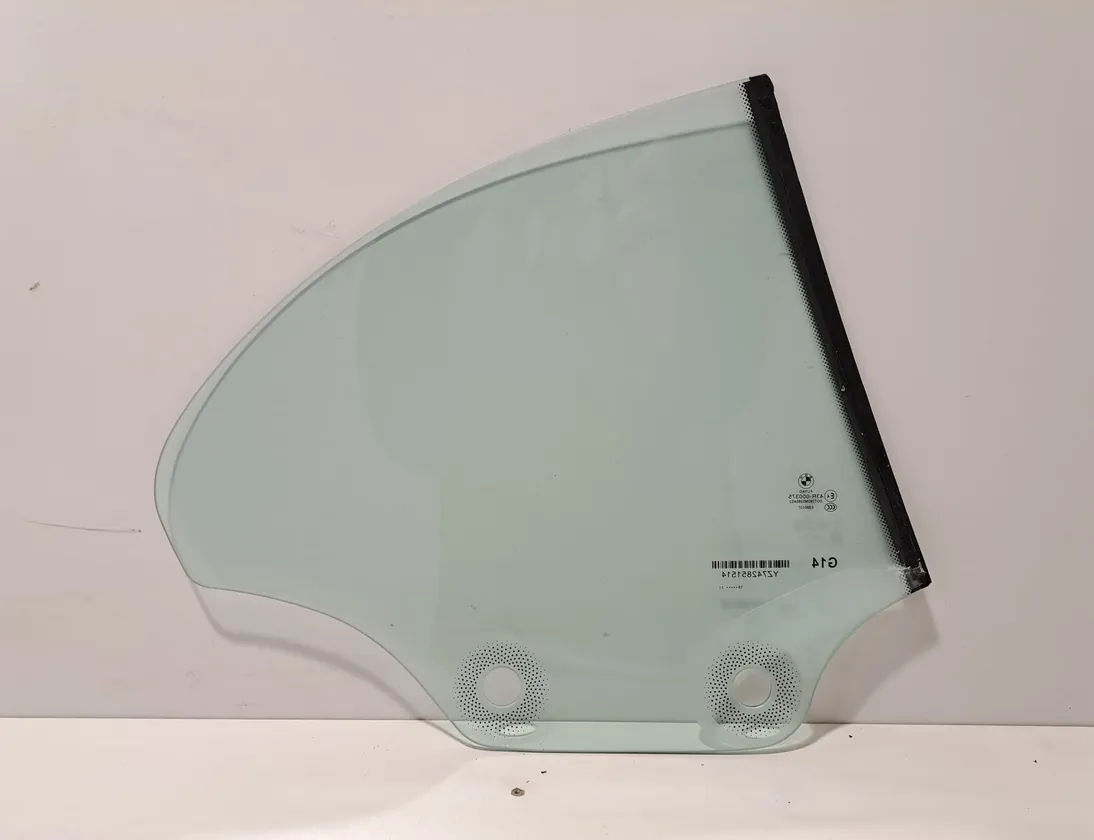 BMW 8 Series G14/G15/G16 (2018-2024) Ventana izquierda de la puerta trasera 7428515 34356354
