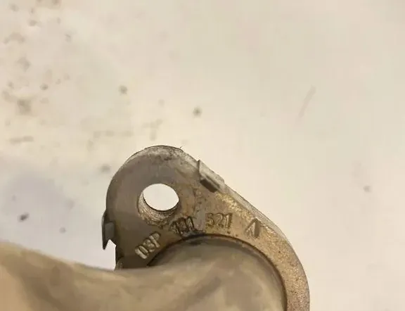 VOLKSWAGEN Passat B7 (2010-2015) EGR Tube Pipe 03P131521A 34863838