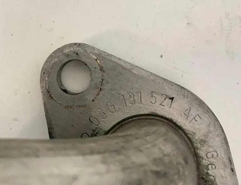 SKODA Octavia 2 generation (2004-2013) EGR Tube Pipe 03G131521AF 34864262