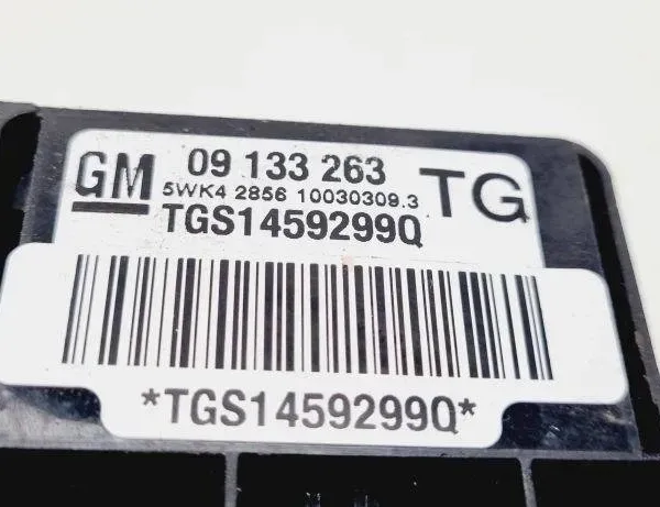 OPEL Zafira A (1999-2003) Rear Left Crash  Sensor 09133263 31091005