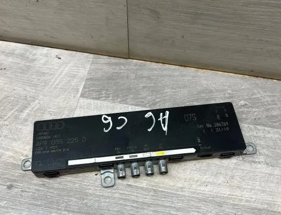 AUDI A6 C6/4F (2004-2011) Bootlid Antenna Amplifier 4F9035225D 34996490