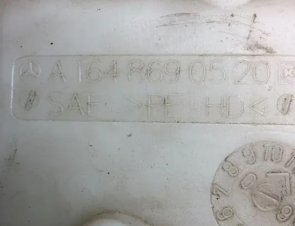 MERCEDES-BENZ M-Class W164 (2005-2011) Window Washer Tank A1648690520 34972923