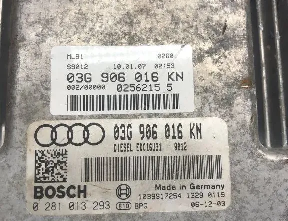 AUDI A4 B8/8K (2011-2016) Unidad de control del motor ECU 03G906016KN,1039S17254,0281013293 34996435