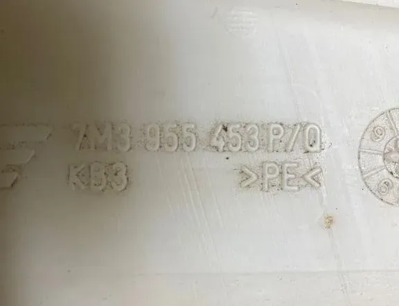 VOLKSWAGEN Sharan 1 generation (1995-2010) Window Washer Tank 7M3955453 30345816