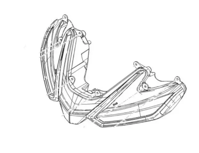 APRILIA RS Faro delantero 2D000707 34402048