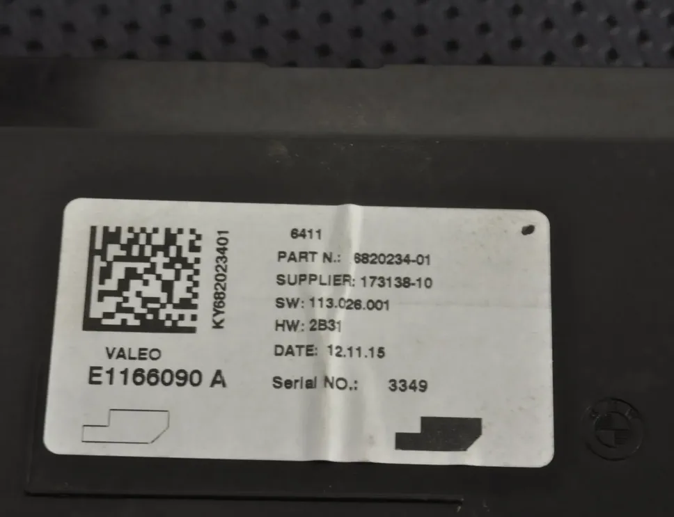 BMW 2 Series F22/F23 (2013-2020) Other Control Units 64116820234 2158455