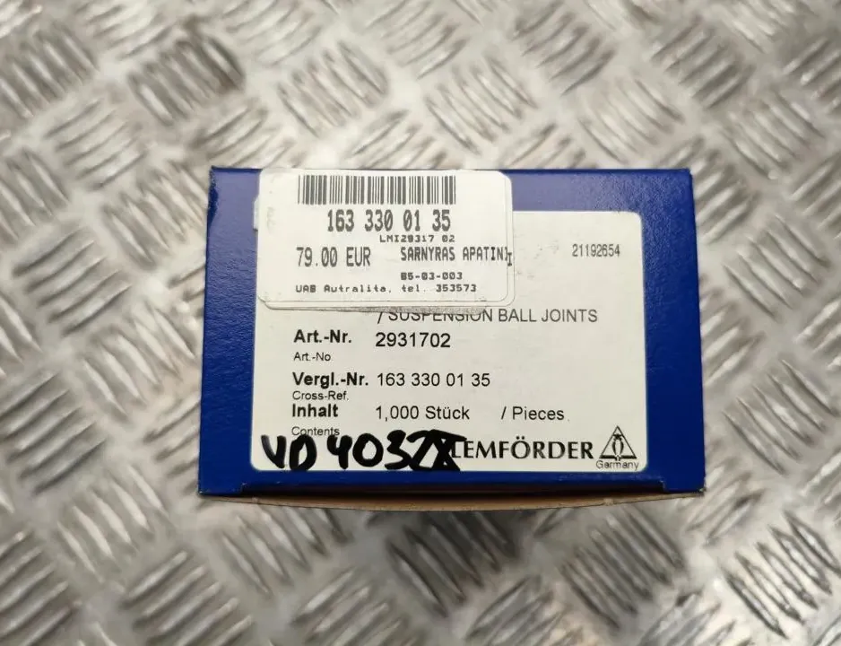 MERCEDES-BENZ M-Class W163 (1997-2005) Other suspension parts 1633300135 34918113