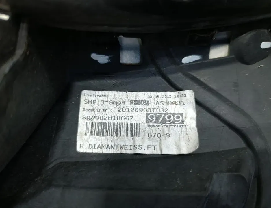 MERCEDES-BENZ SL-Class R231 (2012-2020) Right Side Roof Rail 20120903 34986844