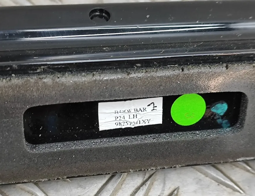 PEUGEOT 2008 2 generation (2019-2023) Left Side Roof Rail 98257241XY 29072004