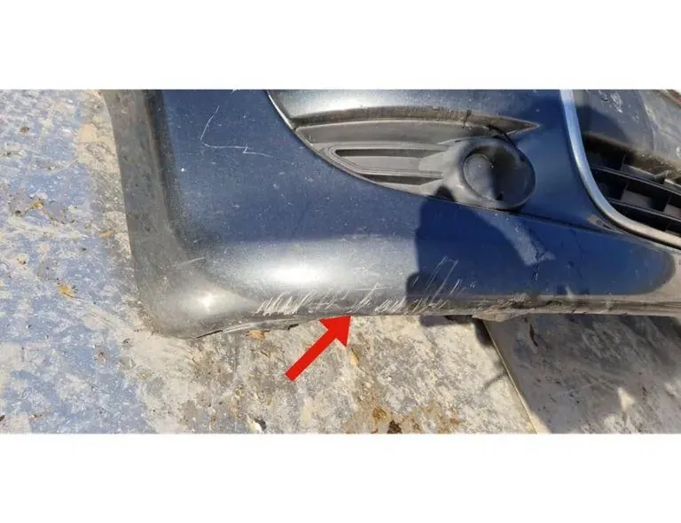 CITROËN C1 1 generation (2005-2016) Front Bumper 34693854