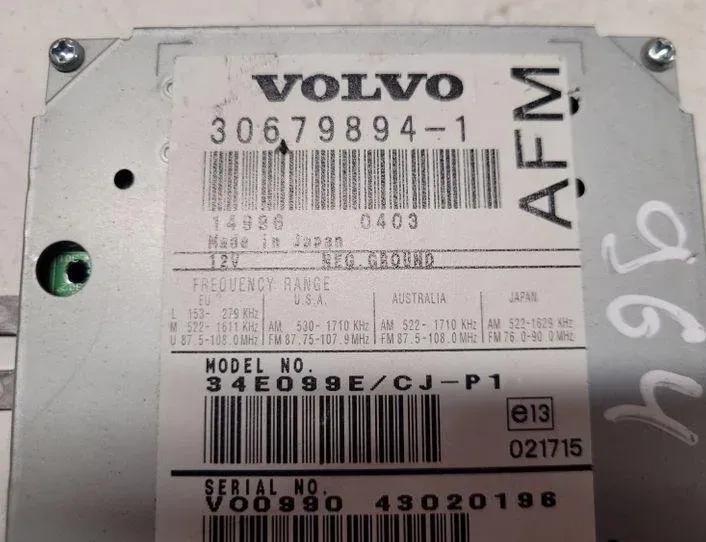 VOLVO V50 1 generation (2003-2012) Amplificador de antena de tapa de maletero 43020196,306798941 27071488