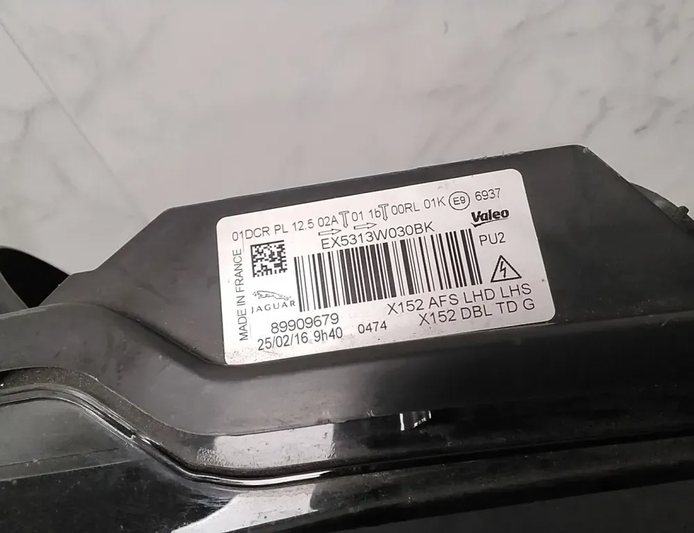 JAGUAR F-Type 1 generation (2013-2024) Front Left Headlight EX5313W030BK 34997902