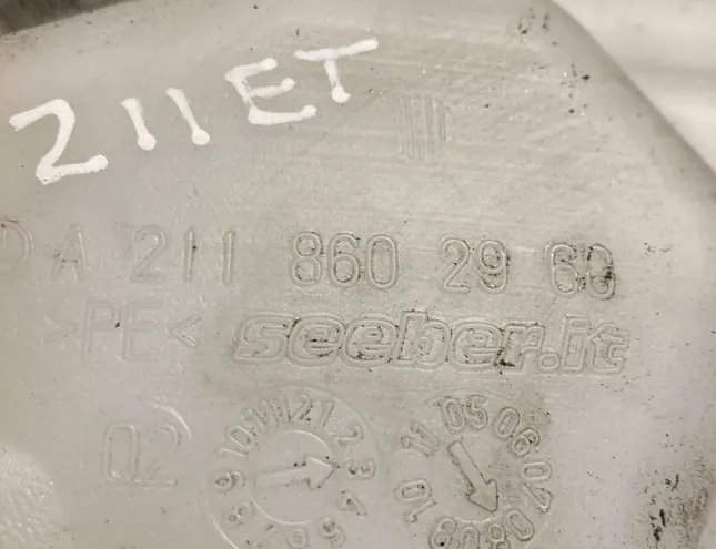 MERCEDES-BENZ E-Class W211/S211 (2002-2009) Window Washer Tank A2118602960,2118602960 29054936