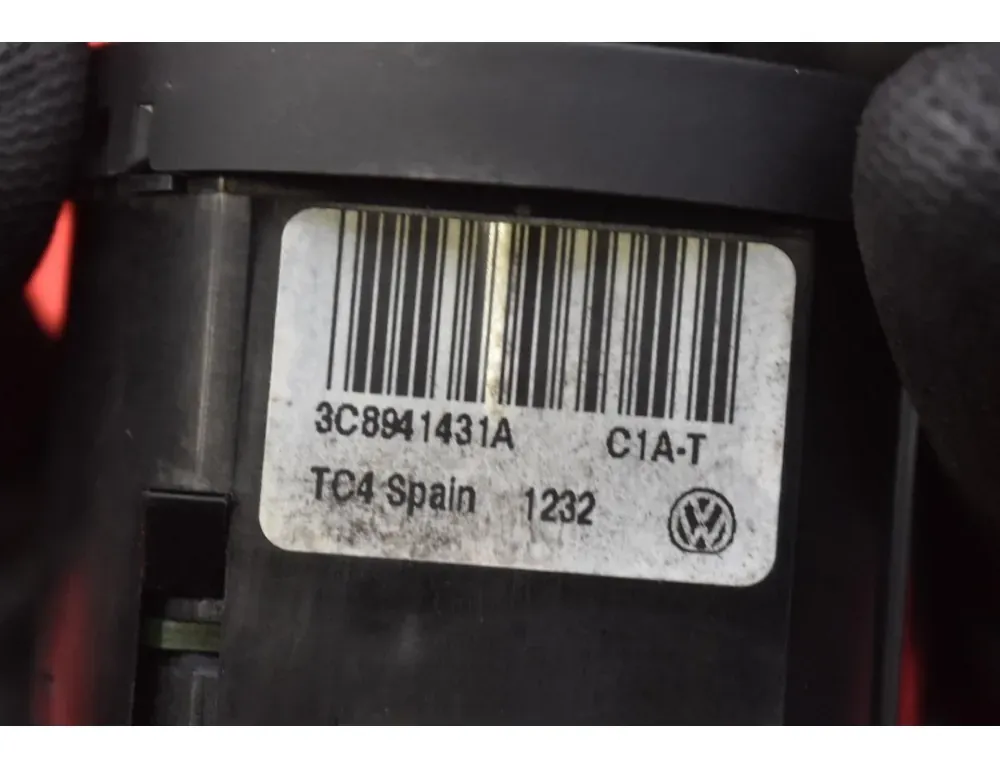 VOLKSWAGEN Golf 6 generation (2008-2015) Headlight height adjustment switch 3C8941431A 34857108