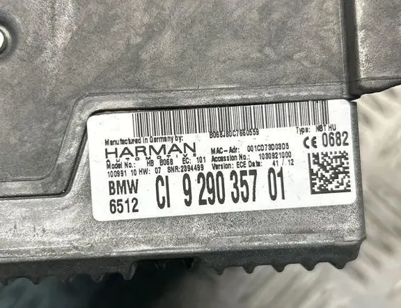 BMW 5 Series F10/F11 (2009-2017) Music Player With GPS 9290357 34988303