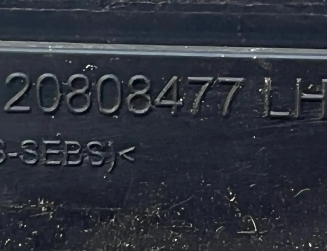 OPEL Zafira C (2012-2016) Moldura del guardabarros trasero izquierdo 507576986 30157556