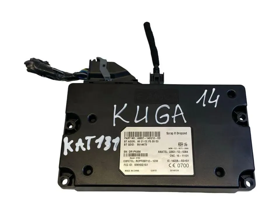 FORD Kuga 2 generation (2013-2020) Bluetooth Control Unit AM5T14D212ED 33200566