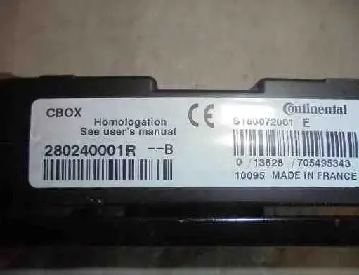 RENAULT Scenic 2 generation (2003-2010) Otras unidades de control 280240001R 32471784