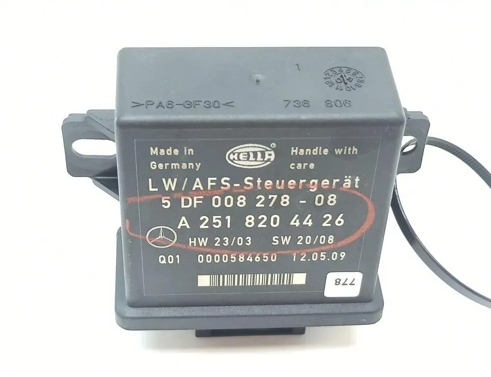 MERCEDES-BENZ R-Class W251 (2005-2017) Headlight Control Unit A2518204426,5DF00827808 34642093