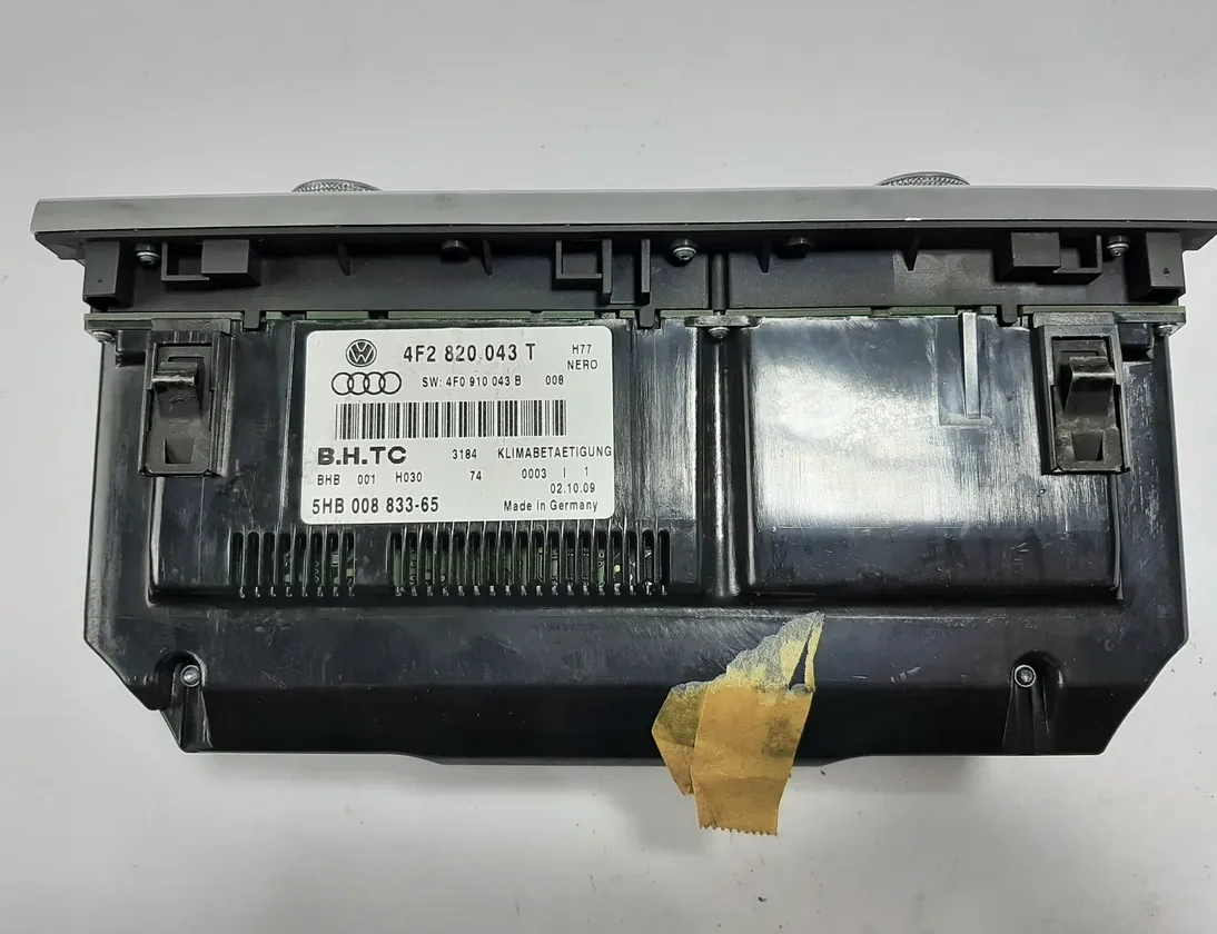 AUDI A6 C6/4F (2004-2011) Climate  Control Unit 4F0910043B,4F2820043T 17351298
