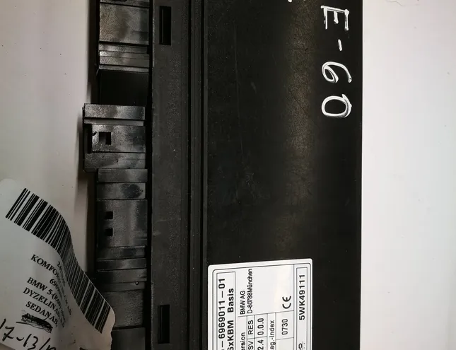 BMW 5 Series E60/E61 (2003-2010) Comfort Control Unit 6969011 2413845