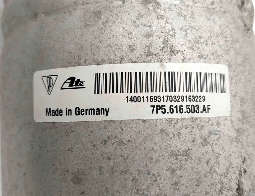 PORSCHE Cayenne 3 generation (2017-2023) amortiguador neumático trasero izquierdo 7P5616503,7P5616019AP,7P5616503AF 32405829