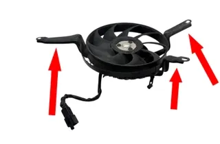 KAWASAKI NINJA Ventilador de radiadores de refrigeración 595020017 34793395