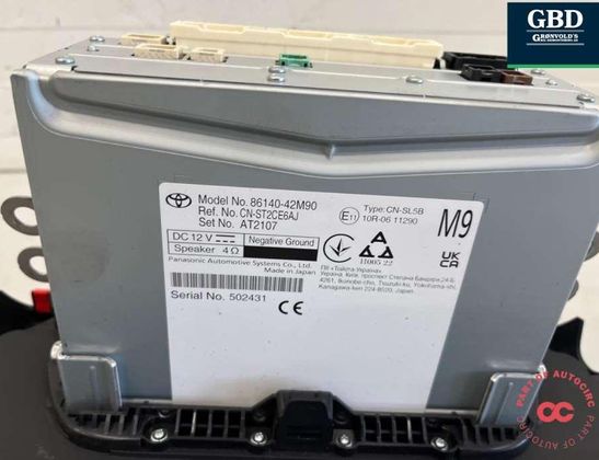 TOYOTA RAV4 5 generation (XA50) (2018-2024) Pantalla de navegación 8614042m90 32999806