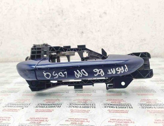 VOLKSWAGEN Passat B6 (2005-2010) Left Side Sliding Door Exterior Handle 3C0837886G 31461883