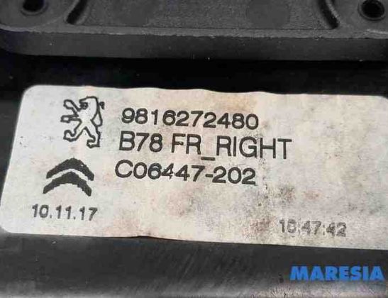 CITROËN C4 Picasso 2 generation (2013-2018) Front Right Door Window Regulator 9816272480,9675924680,9826076280 27391900