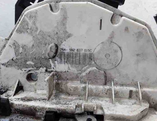 SKODA Superb 2 generation (2008-2015) Cerradura de puerta delantera izquierda 5N2837015C 25526779