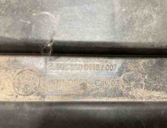 MERCEDES-BENZ GLC Coupe C253 (2016-2019) Almohadilla de batería A2056200118 22164063